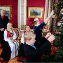 19 December the Royal Family gathered for a Christmas photo shoot at the Royal Palace (Photo: Håkon Mosvold Larsen, NTB scanpix)